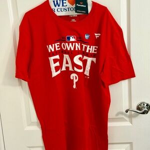 Philadelphia Phillies We Won The East XL T-shirt NWT